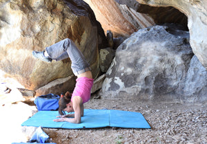 Heather doing yoga somewhere near Jupiter?